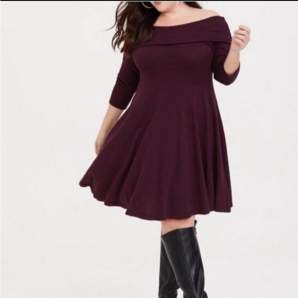 Torrid sweater dress size 3
